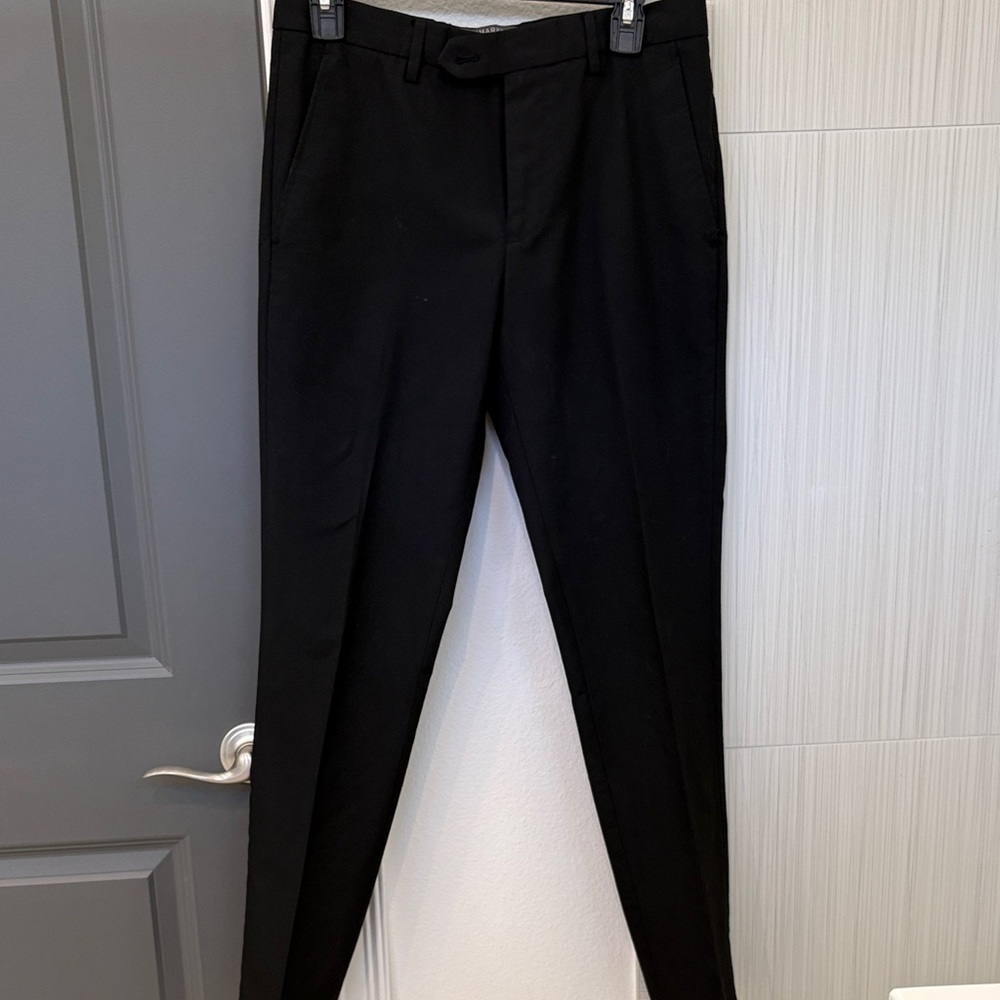 EUC PRIMARK Men's Black 2pc Slim Fit Suit - Picture 10 of 12